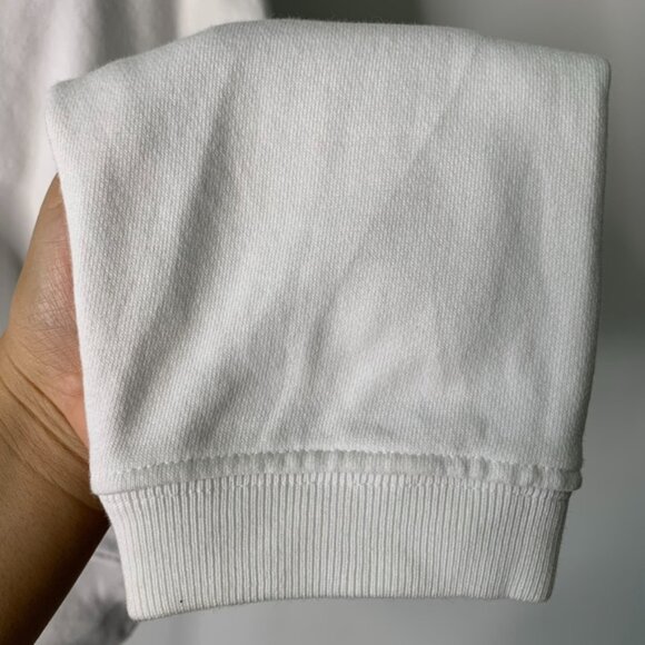 All Saints Women's White Wingan Enrico Long Sleeve Sweatshirt Size Medium - Picture 6 of 14